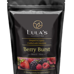 Berry Burst fruit tea packaging