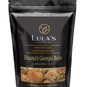 Gourmet oolong tea in black pouch